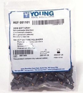 POLIJSTCUPS YOUNG 1801 SCREW YOUNG 144ST