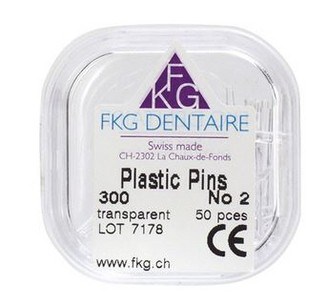 FKG PLASTIC PINS NR 2 50ST