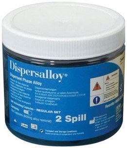 DISPERSALLOY DENTSPLY 2 SPILL REGULAR 50CAPS