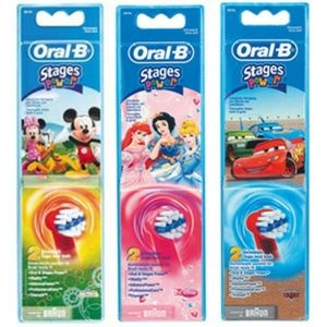 ORAL B OPZETBORSTELS MICKEY MOUSE EB10-2 2ST