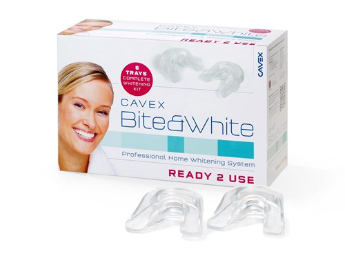 CAVEX BITE&WHITE BLEACH READY 2 USE 8 TRAYS