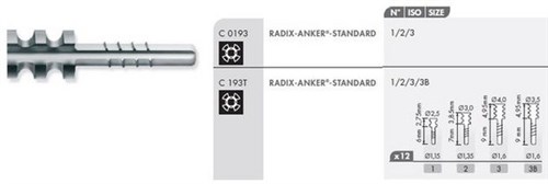 RADIX ANKERS TITANIUM 193T/3
