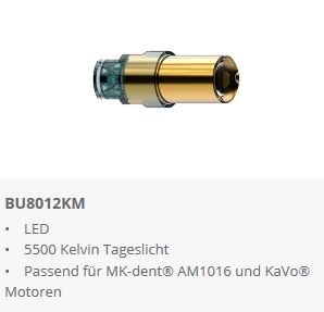 MKDENT LED KAVO MOTOR RES/LAMPJE BU8012KM