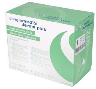 SEMPERMED DERMA + STERIEL GEPOEDERD 8 50X2ST