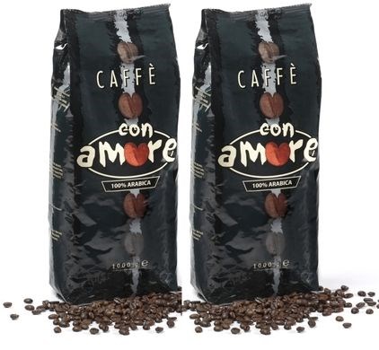 CAFFE CON AMORE KOFFIEBONEN 100% ARABICA 1KG