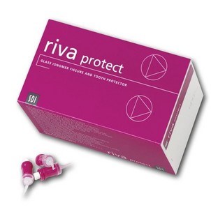 RIVA PROTECT GLASS SDI ACP+FLUORIDE WHITE 50CAPS