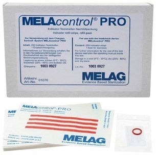 MELAG MELACONTROL PRO TESTSTRIPS REFILL 250ST
