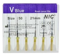 NIC V BLUE FILE 21mm R50 GEEL 6ST