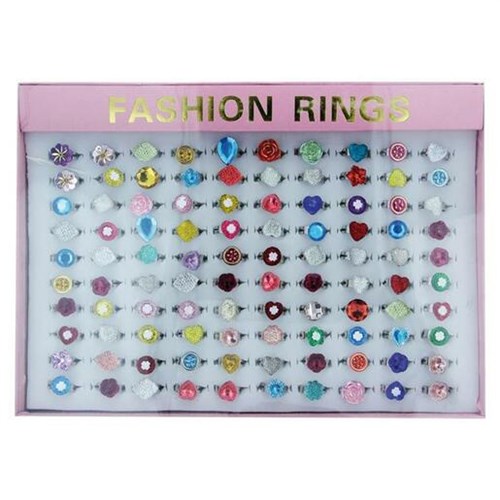 SPEELGOED FASHION RINGS INTRO GLITTER 100ST