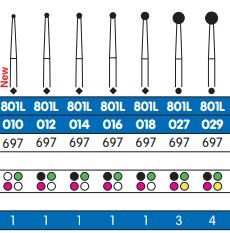 DIATESSIN 801L-014 FG DIAMANT 5ST (697-014)