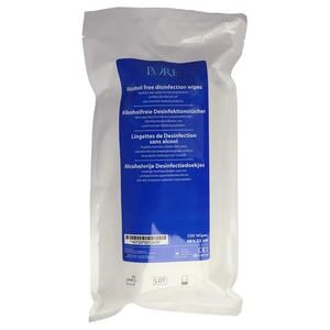 PURE DESINFECTIEDOEKJES REFILL JUMBO ALCOHOLVRIJ 20X22 200ST