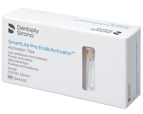 ENDO ACTIVATOR TIPS GEEL SMALL 15/02 22MM 25ST 644435