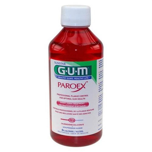 GUM PAROEX MONDSPOELMIDDEL CHX 0,12% 300ML 1784