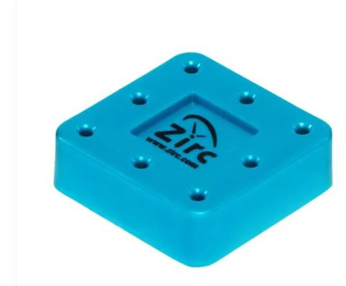 ZIRC MAGNETIC BORENBLOK 8 HOLE NEON BLAUW 50Z400N.