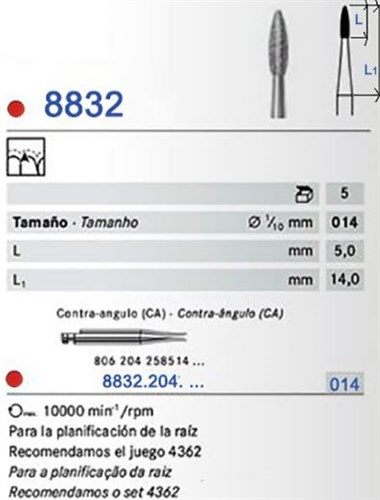 KOMET DIAM 8832-014 RA 1ST
