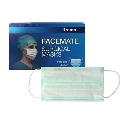 MONDMASKERS FACE MATE GROEN KOORDJES II NU 193224