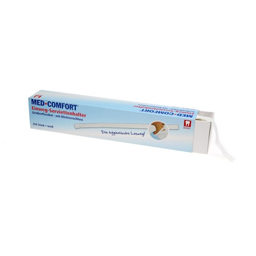SERVETKETTING MEDCOMFORT DISPOSABLE ZELFKLEVEND 250ST