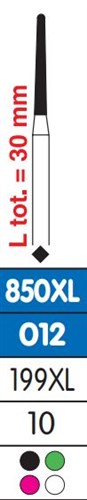 DIATESSIN 850XL-012 FG DIAMANT 5ST(XL199-012)